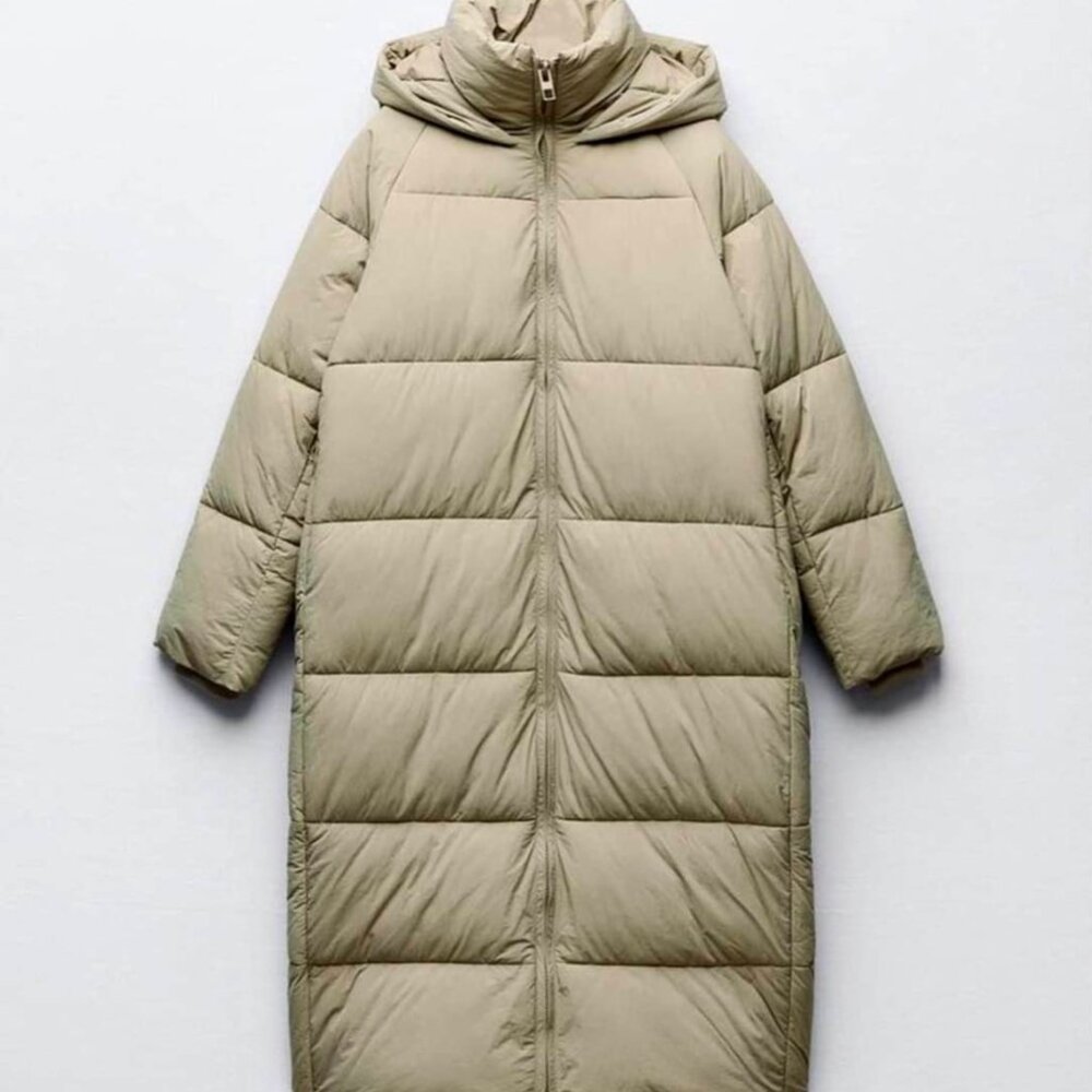 Zara WATER AND WIND PROTECTION Puffer